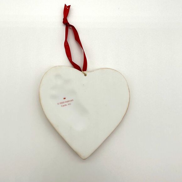 Hallmark Keepsake Ornament Sister to Sister Porcelain 2000 Sisters Sledding Snow - Picture 7 of 7